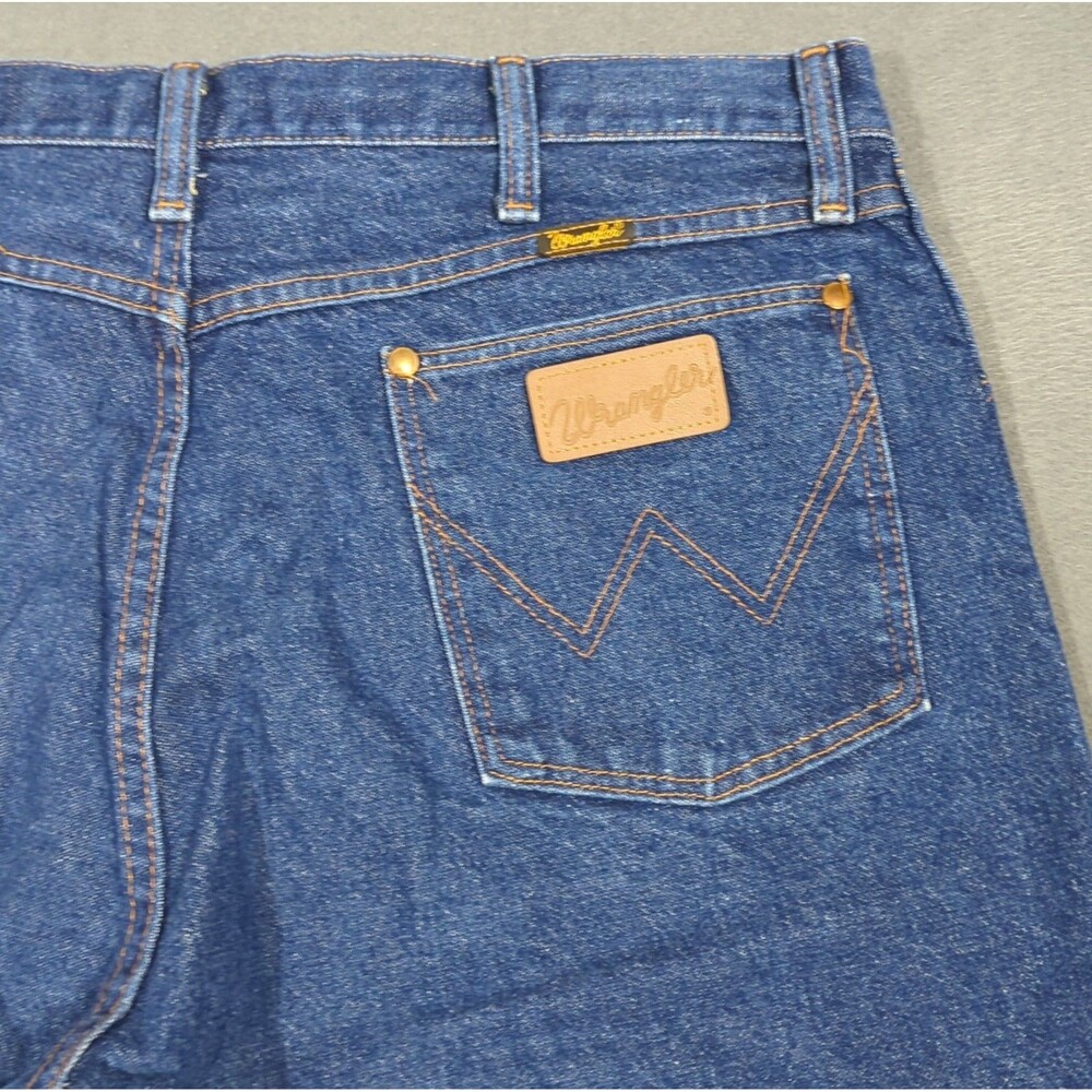 Wrangler VTG Jeans Men's 38x31 Fits 36x30 Blue 13MWZ Cowboy Cut Western USA Made
